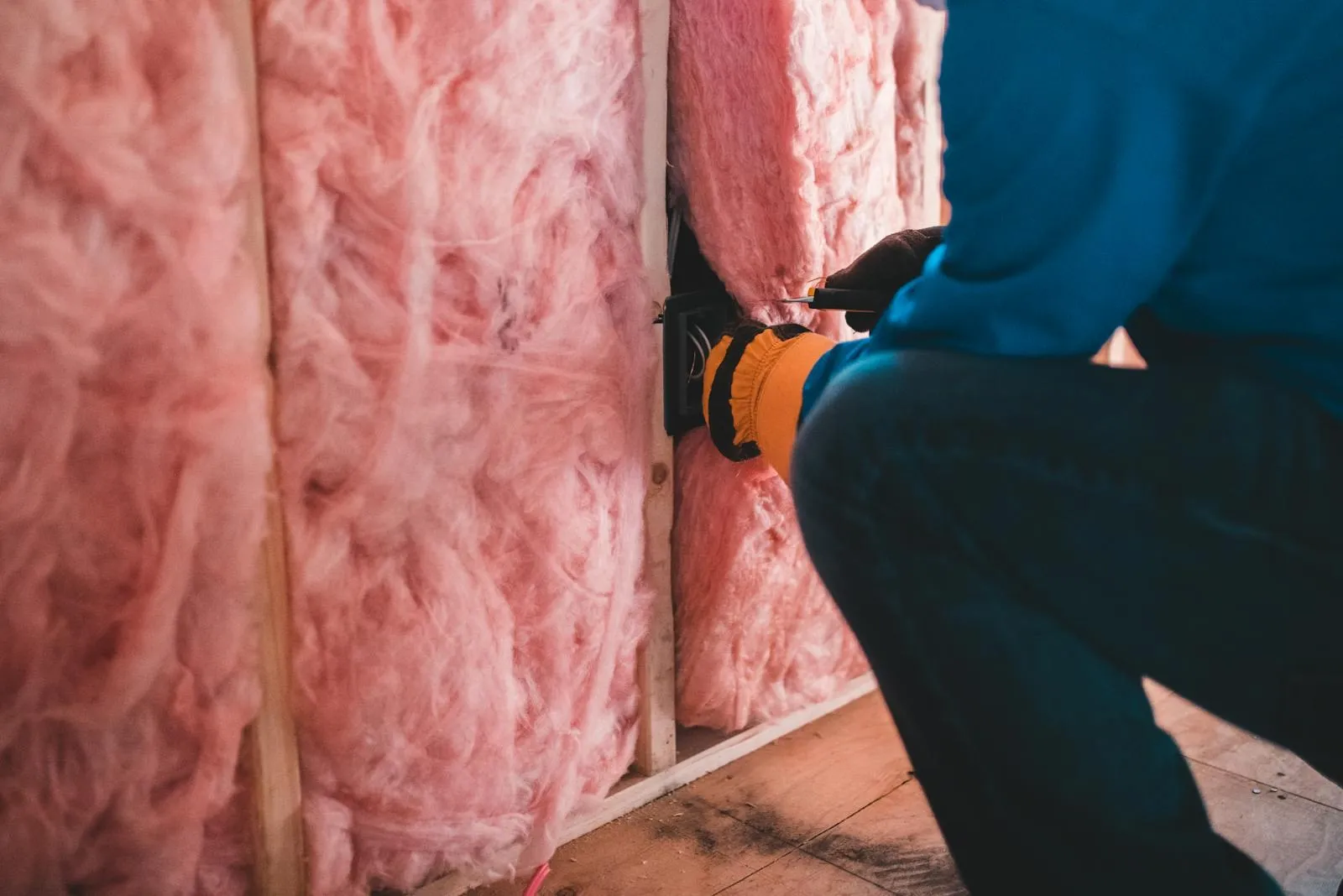 Spray Foam Insulation project in upstate New York